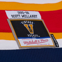 Florida Panthers Scott Mellanby Mitchell & Ness White 1996 Power Play Jersey