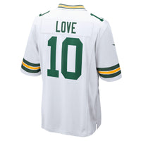 Green Bay Packers Jordan Love Nike White Game Jersey