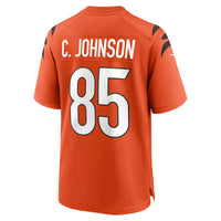 Cincinnati Bengals Chad Johnson Nike Orange Retired Player Alternate Game Jersey