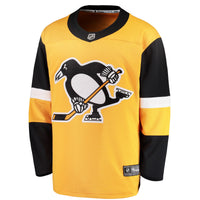 Pittsburgh Penguins Fanatics Gold Alternate Breakaway Jersey