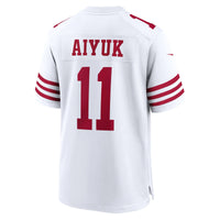 San Francisco 49ers Brandon Aiyuk Nike White Game Jersey