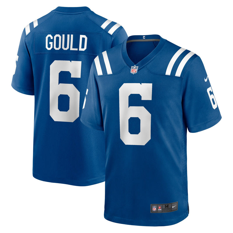 Indianapolis Colts Anthony Gould Nike Royal Game Jersey