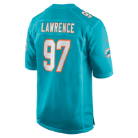 Miami Dolphins Rashard Lawrence Nike Aqua Team Game Jersey