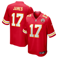 Kansas City Chiefs Richie James Nike Red Game Jersey