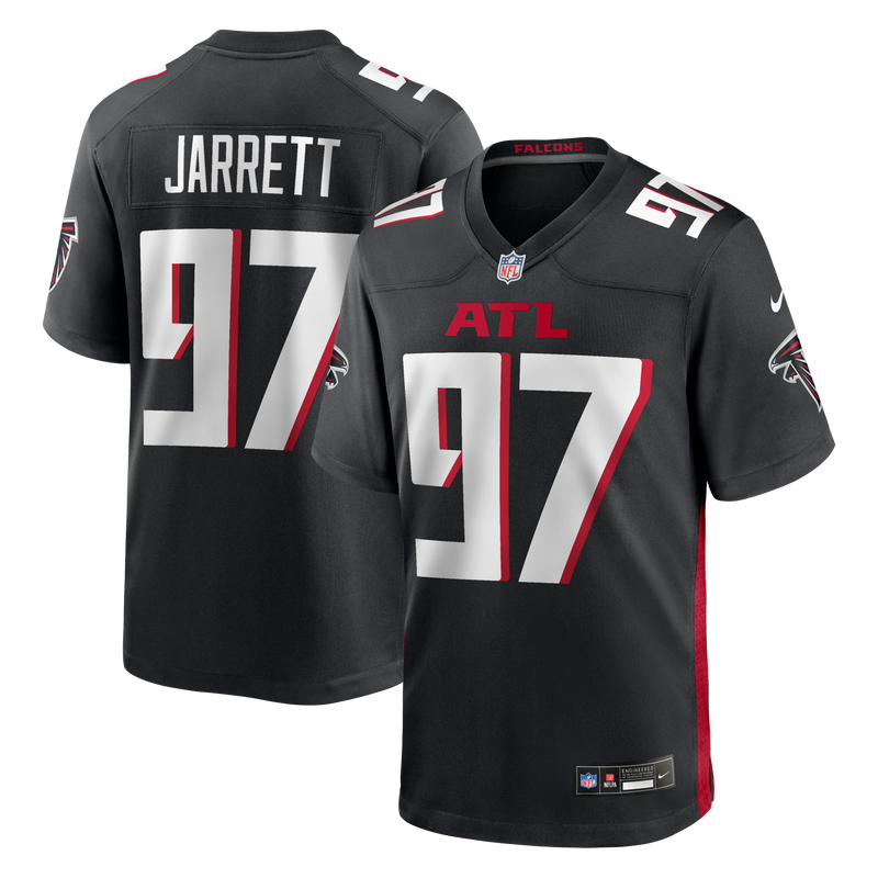 Atlanta Falcons Grady Jarrett Nike Black Game Player Jersey