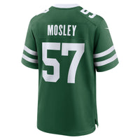 New York Jets C.J. Mosley Nike Legacy Green Team Game Jersey