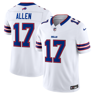 Buffalo Bills Josh Allen Nike White Vapor F.U.S.E. Stitched Limited Jersey