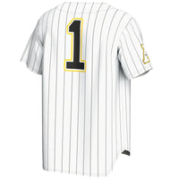 #1 Appalachian State Mountaineers GameDay Greats Lightweight Baseball Jersey - White