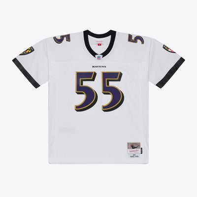 Baltimore Ravens Terrell Suggs Mitchell & Ness White 2003 Legacy Replica Player Jersey