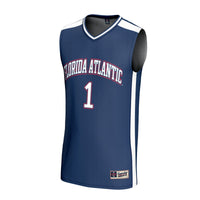 #1 Florida Atlantic Owls GameDay Greats Lightweight Basketball Jersey - Navy