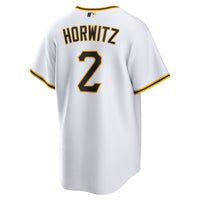 Pittsburgh Pirates Spencer Horwitz Nike White Home Replica Jersey