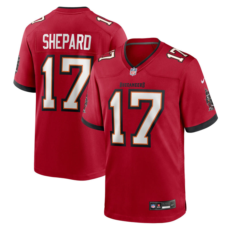 Tampa Bay Buccaneers Sterling Shepard Nike Red Team Game Jersey