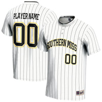 Southern Miss Golden Eagles GameDay Greats NIL Pick-A-Player Lightweight Softball Jersey - White