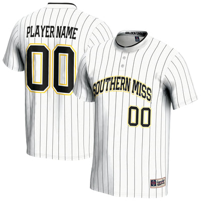 Southern Miss Golden Eagles GameDay Greats NIL Pick-A-Player Lightweight Softball Jersey - White