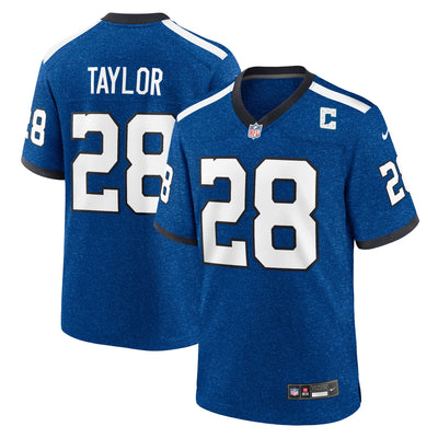 Indianapolis Colts Jonathan Taylor Nike Royal Indiana Nights Alternate Game Jersey