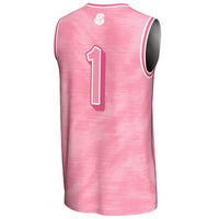 #1 Cornell Big Red GameDay Greats Lightweight Basketball Fashion Jersey - Pink