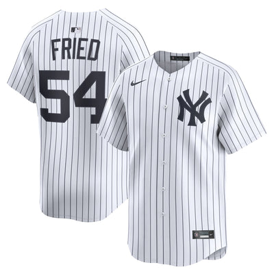 New York Yankees Max Fried Nike White Home Limited Player Jersey