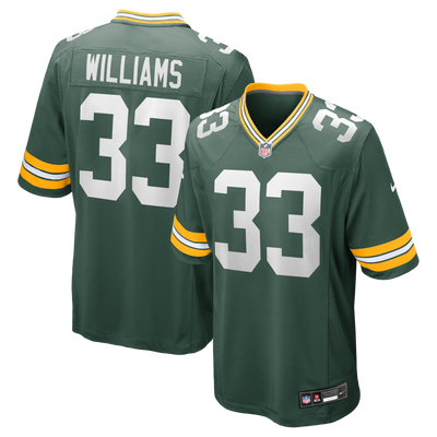 Green Bay Packers Evan Williams Nike Green Game Jersey