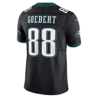 Philadelphia Eagles Dallas Goedert Nike Black Alternate Vapor F.U.S.E. Limited Jersey