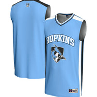 Johns Hopkins Blue Jays GameDay Greats Spirit Basketball Jersey - Light Blue