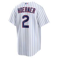 Chicago Cubs Nico Hoerner Nike White Home Replica Jersey
