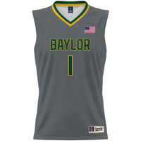 #1 Baylor Bears GameDay Greats Lightweight Basketball Jersey - Gray