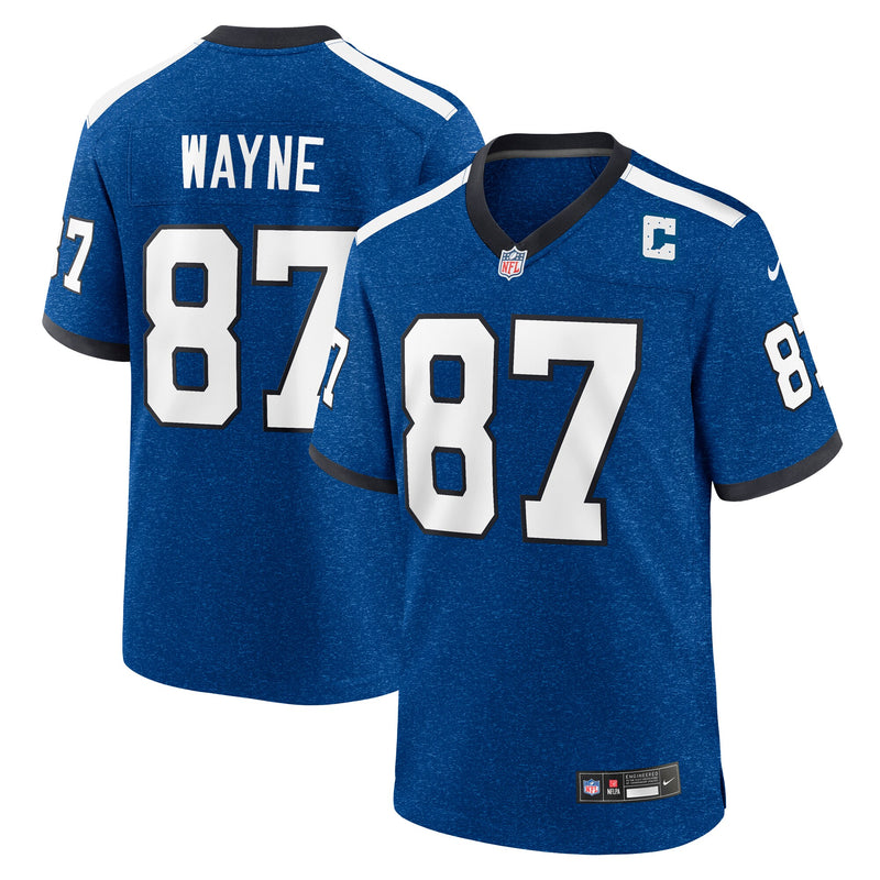 Indianapolis Colts Reggie Wayne Nike Blue Retired Player Alternate Game Jersey