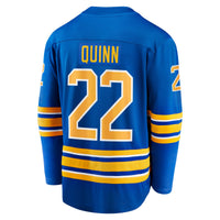 Buffalo Sabres Jack Quinn Fanatics Royal Home Breakaway Jersey