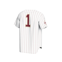 #1 Charleston Cougars GameDay Greats Lightweight Baseball Fashion Jersey - White