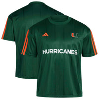 Miami Hurricanes adidas Soccer Fashion Jersey - Green