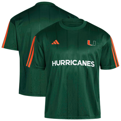 Miami Hurricanes adidas Soccer Fashion Jersey - Green