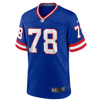 New York Giants Andrew Thomas Nike Royal Alternate Game Jersey