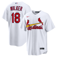 St. Louis Cardinals Jordan Walker Nike White Home Replica Jersey