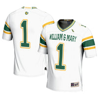 #1 William & Mary Tribe GameDay Greats Football Jersey - White