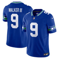 Seattle Seahawks Kenneth Walker III Nike Royal Vapor F.U.S.E. Limited Jersey