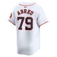 Houston Astros Jose Abreu Nike White Home Limited Player Jersey