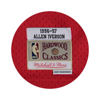 Philadelphia 76ers Mitchell & Ness Swingman Jersey Road Allen Iverson 1996-97
