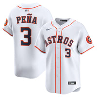 Houston Astros Jeremy Peña Nike White Home Limited Player Jersey