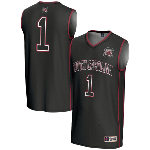 #1 South Carolina Gamecocks GameDay Greats Lightweight Basketball Jersey - Black