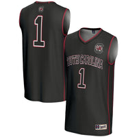 #1 South Carolina Gamecocks GameDay Greats Lightweight Basketball Jersey - Black