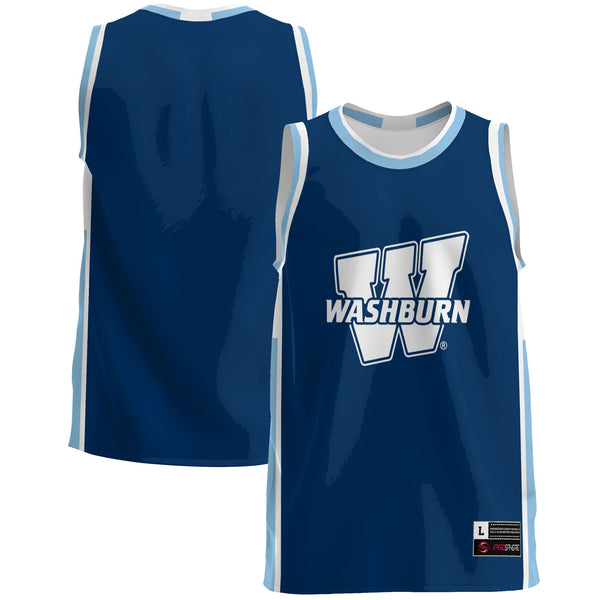 Washburn Ichabods GameDay Greats Lightweight Basketball Jersey - Blue