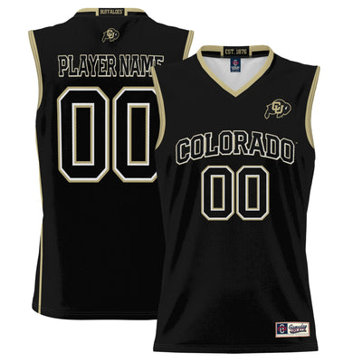 Colorado Buffaloes GameDay Greats Lightweight NIL Pick-A-Player Basketball Jersey - Black