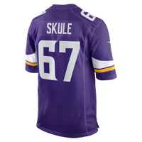 Minnesota Vikings Justin Skule Nike Purple Team Game Jersey
