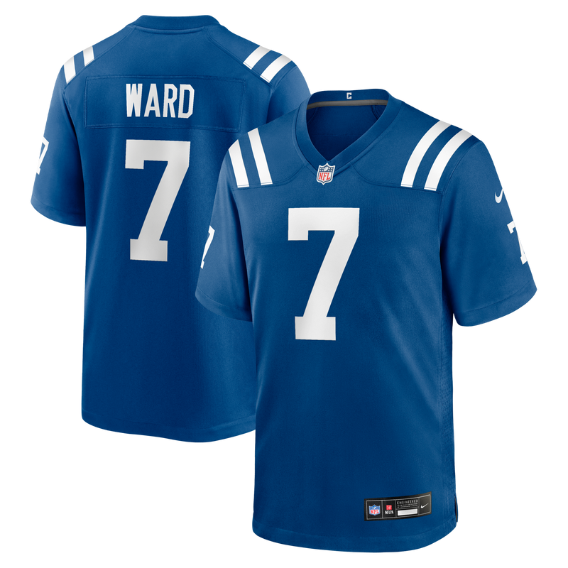 Indianapolis Colts Charvarius Ward Nike Royal Team Game Jersey