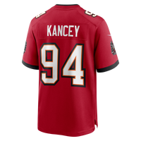 Tampa Bay Buccaneers Calijah Kancey Nike Red Game Jersey