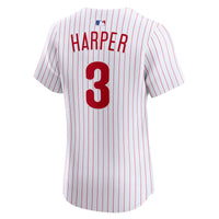 Philadelphia Phillies Bryce Harper Nike White Home Elite Jersey