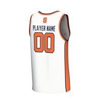 Syracuse Orange GameDay Greats NIL Pick-A-Player Basketball Lightweight Jersey - White