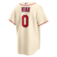 St. Louis Cardinals Masyn Winn Nike Cream Alternate Replica Jersey