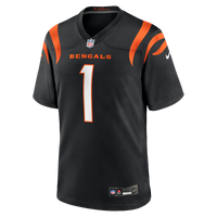 Cincinnati Bengals Number 1 Groom Nike Black Game Jersey