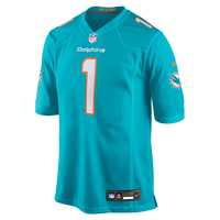 Miami Dolphins Chris Johnson Nike Aqua 2026 NFL Draft First Round Pick No. 27 Team Game Jersey